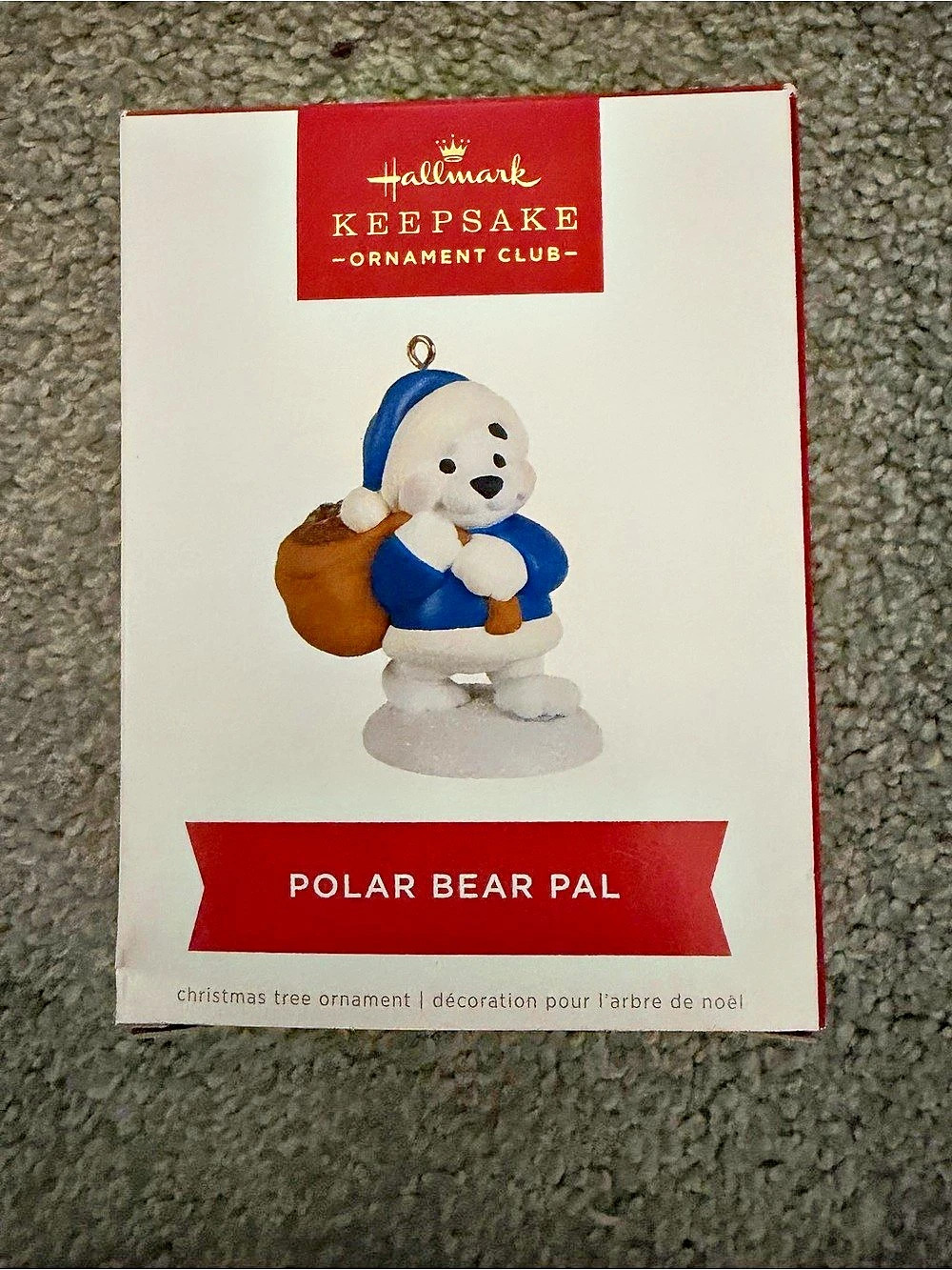 Hallmark Polar Bear Pal 2022 Member Exclusive Ornament